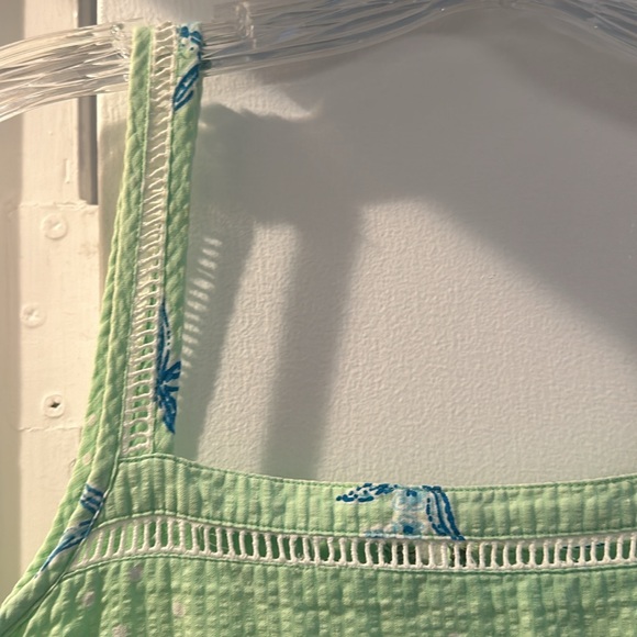 Lily Pulitzer sundress. Size 4. Beachy starfish design with accents on straps. - Picture 2 of 3